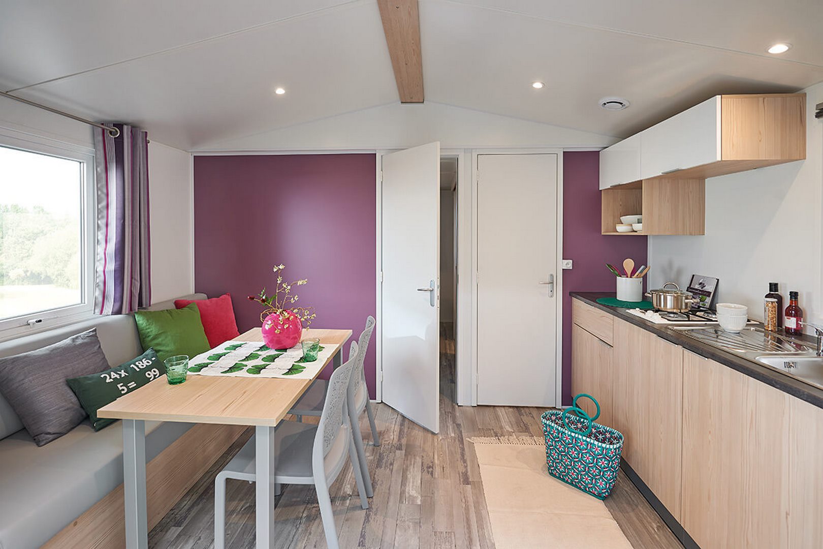 Mobile home 1 chambre 2 personnes