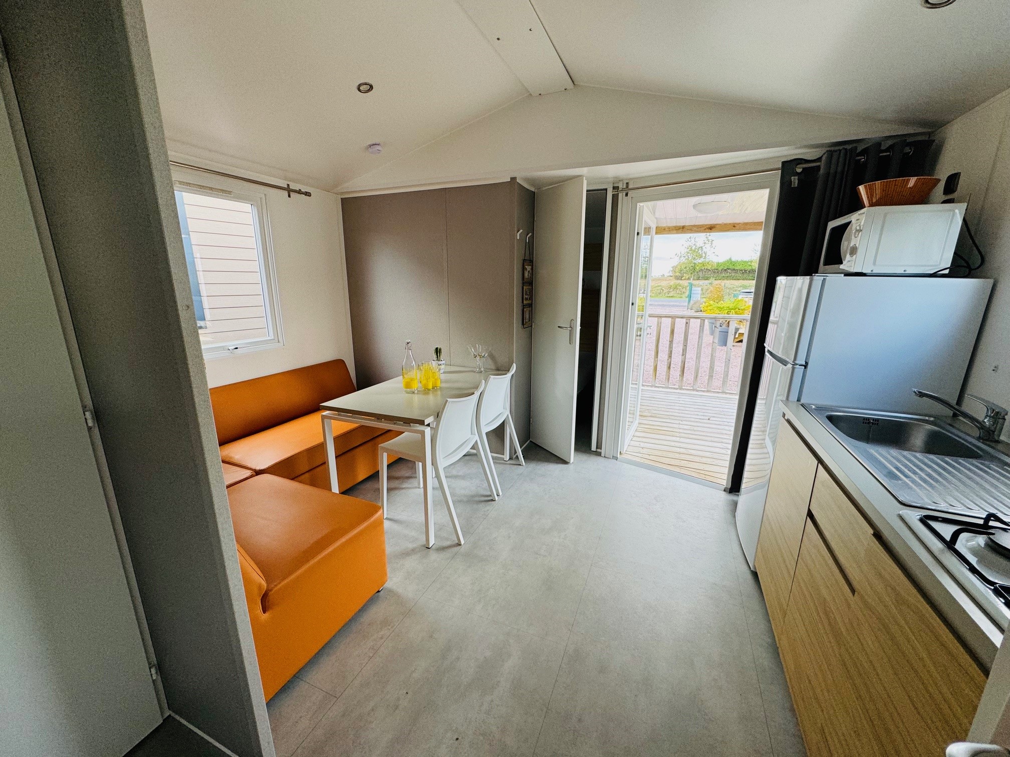 Mobile home 2 chambres - Lit 160